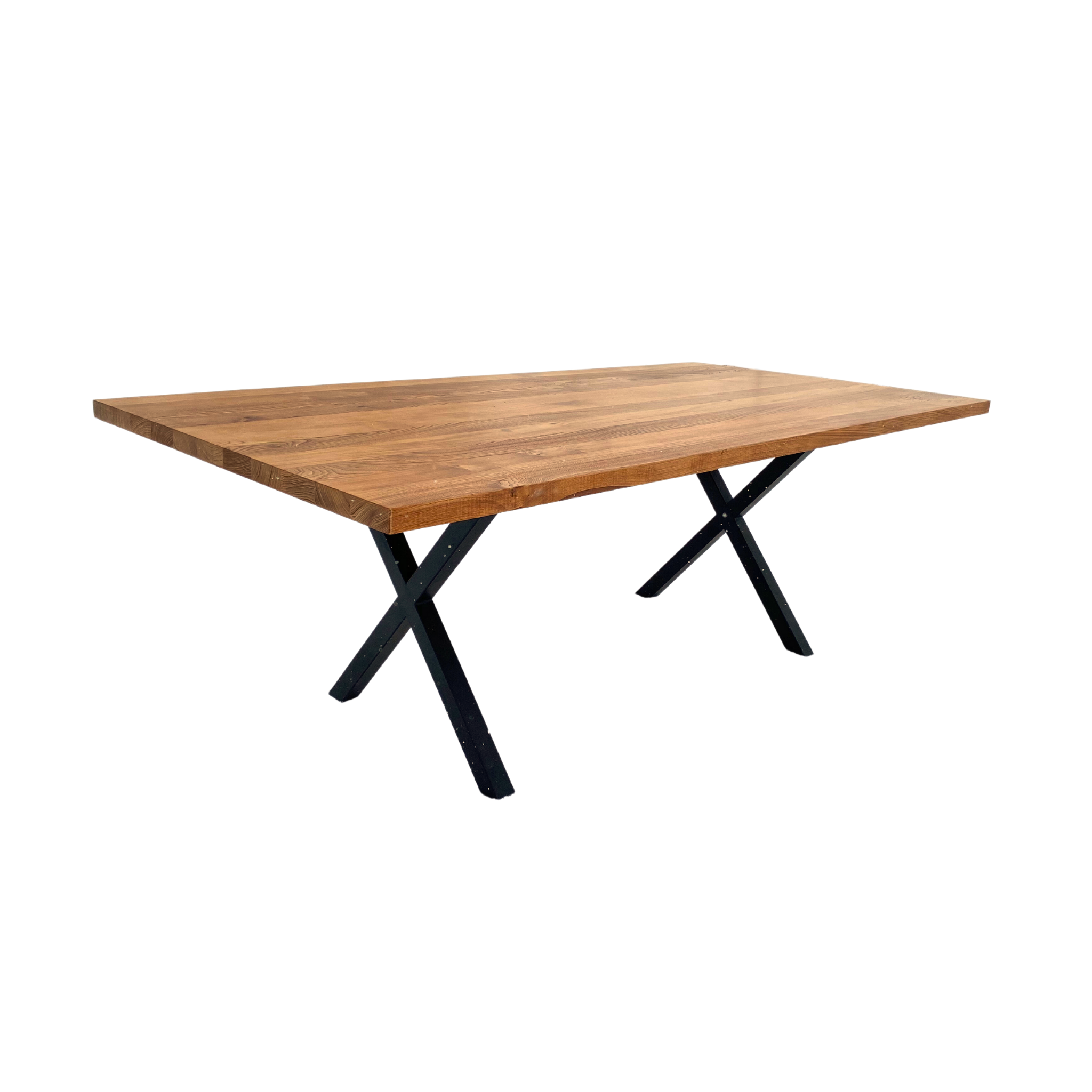 Elm Dining Table X Legs – Urban Lumber