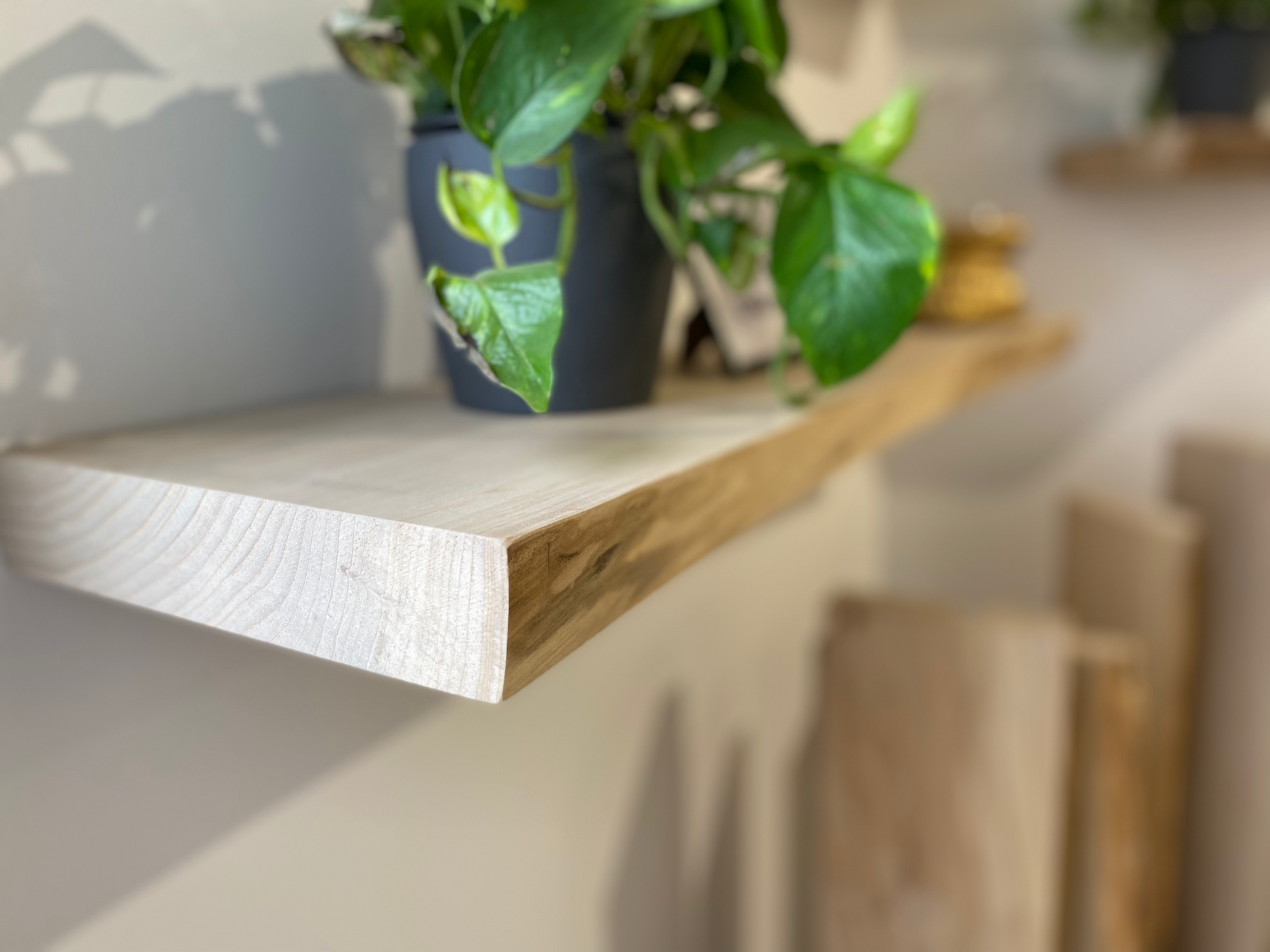 Live Edge Floating Shelf Kit