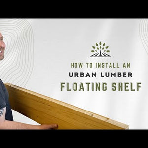 Live Edge Floating Shelf Kit